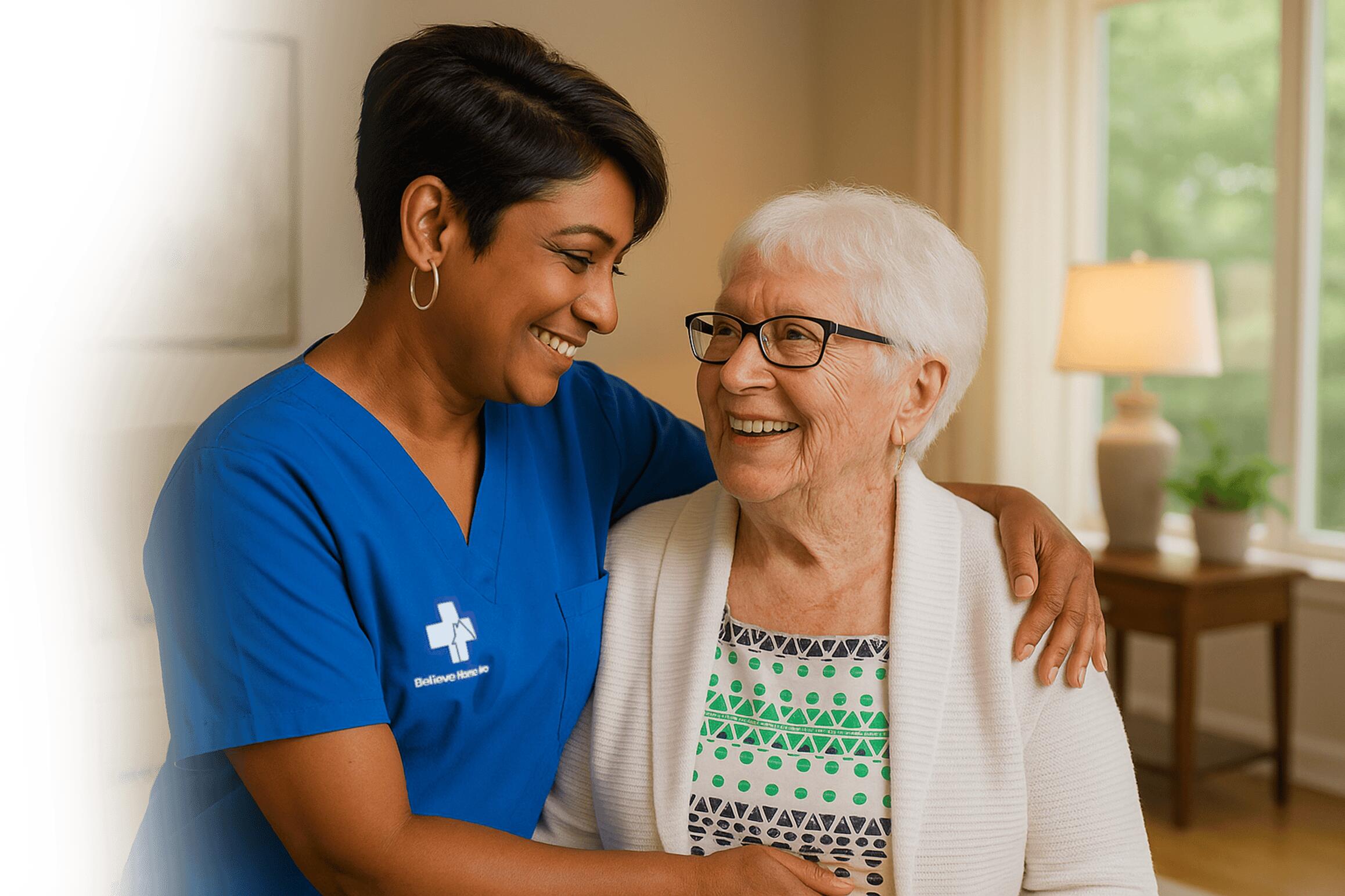 Believe Home Care specializes in in-home Alzheimer's and dementia care for seniors in Bucks County, PA